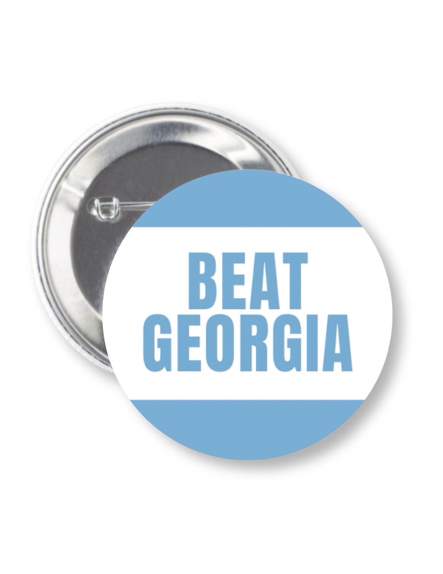 SHB Beat Georgia Button Pin for Carolina Fans