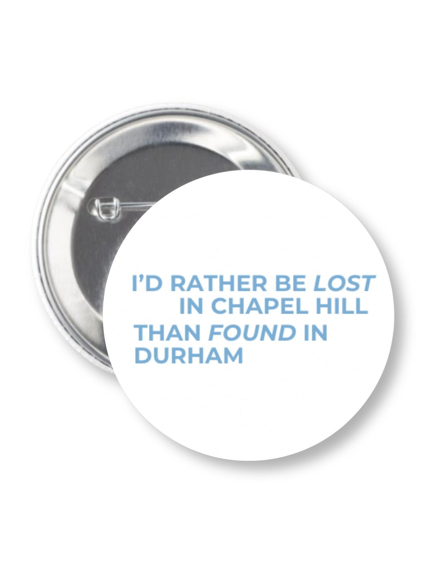 Lost & Found Button Pin 2.25"