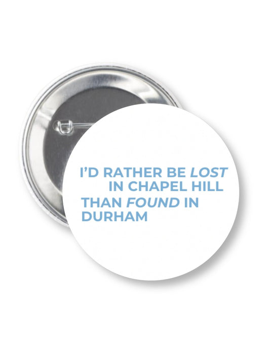 Lost & Found Button Pin 2.25"