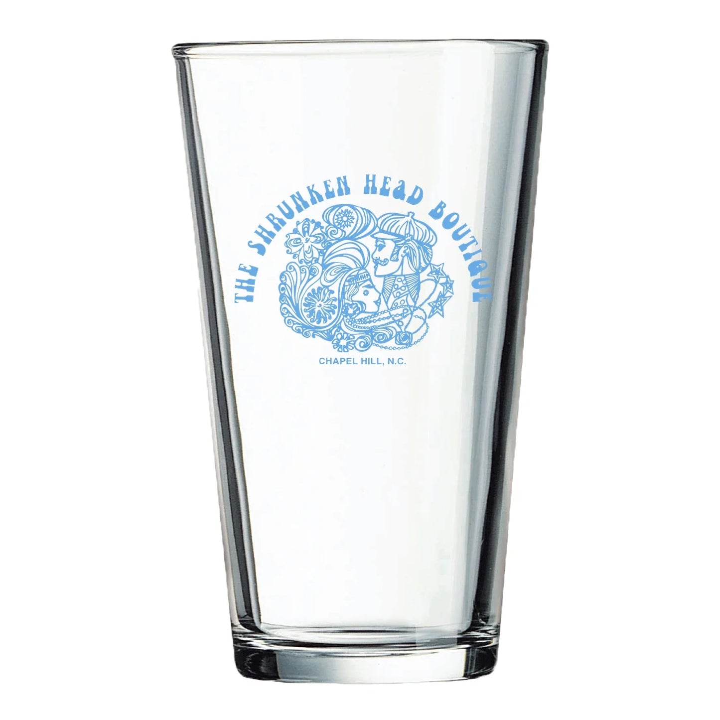 North Carolina Tar Heels Pint Glass Four Logos Pack from Shrunken Head