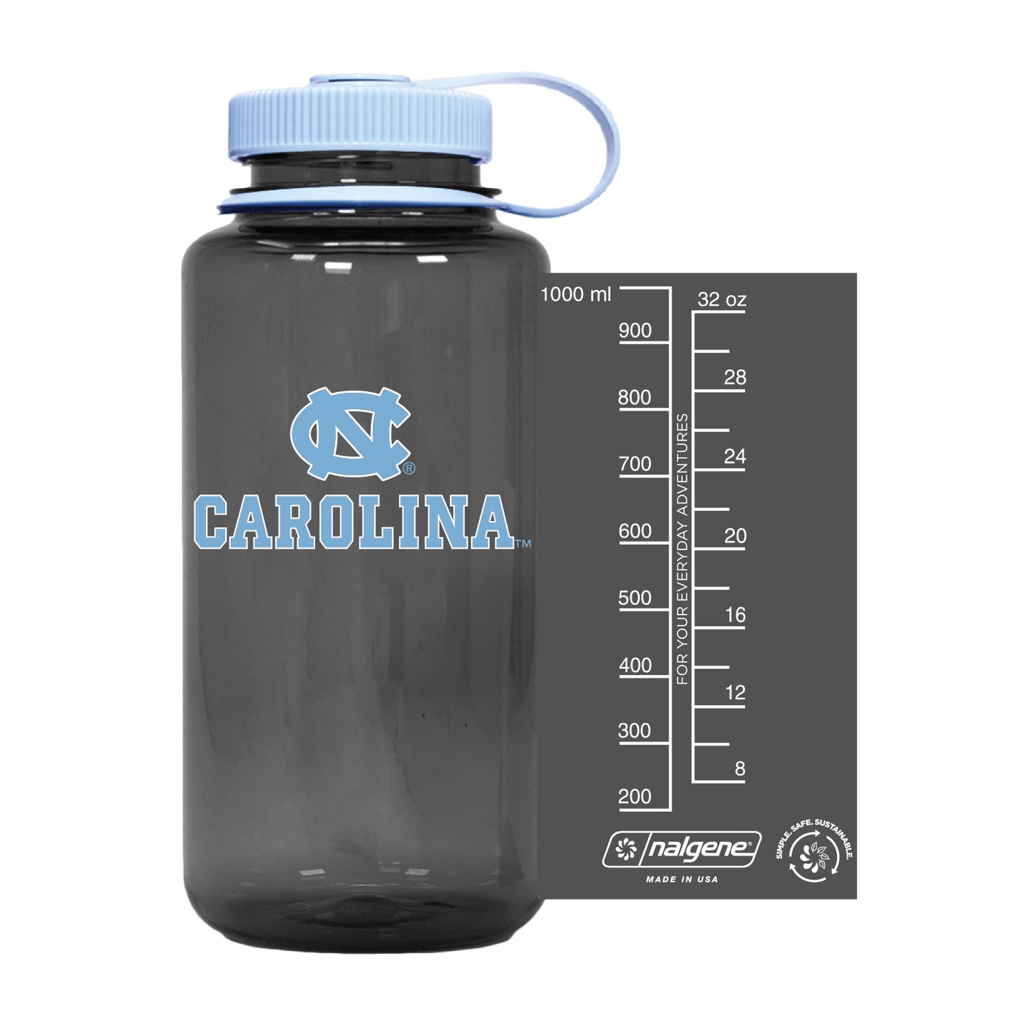 #7 Water Bottle by Nalgene UNC Nalgene Water Bottle 32 oz