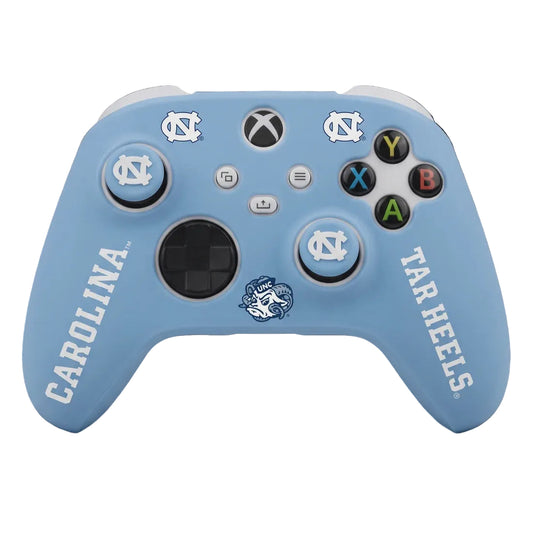 North Carolina Tar Heels Xbox Controller Cover in Blue Silicone