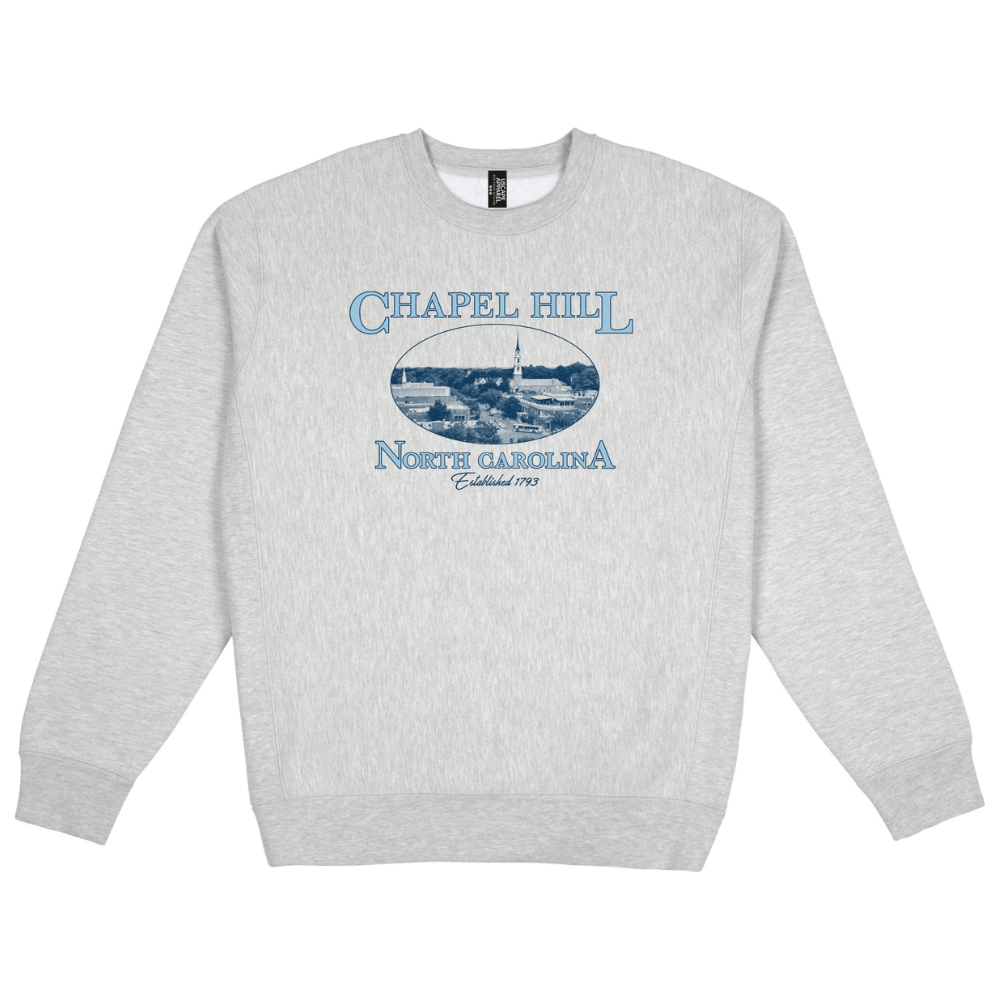 Chapel Hill North Carolina Uscape Crewneck Sweatshirt