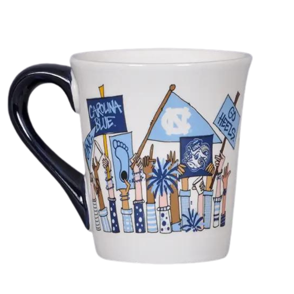 North Carolina Tar Heels Pennant Spirit Mug