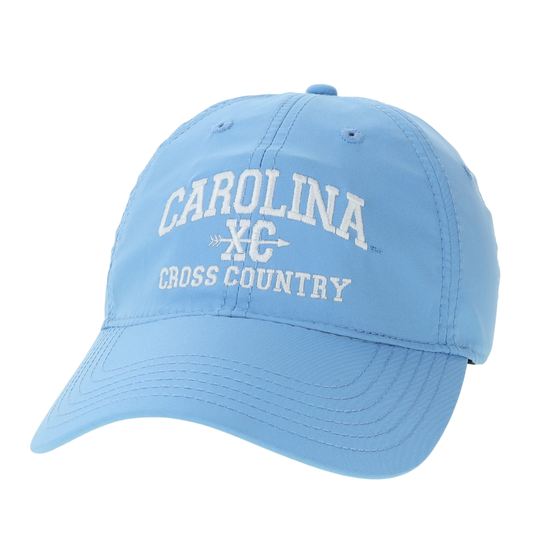 UNC Cross Country Hat in Carolina Blue Dry Fit Adjustable