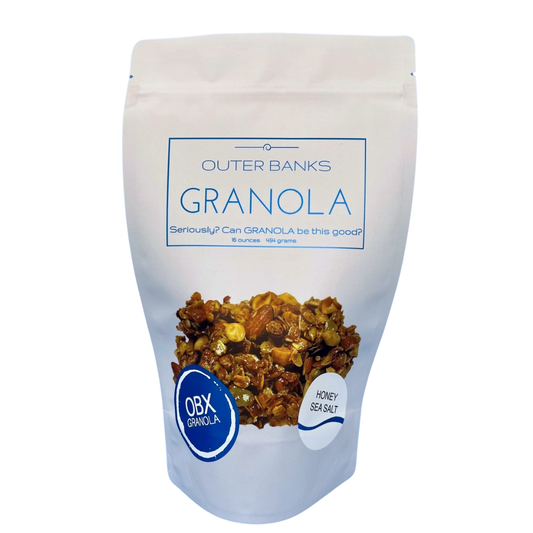 Outerbanks Granola Honey Sea Salt Flavor 16 oz Bag