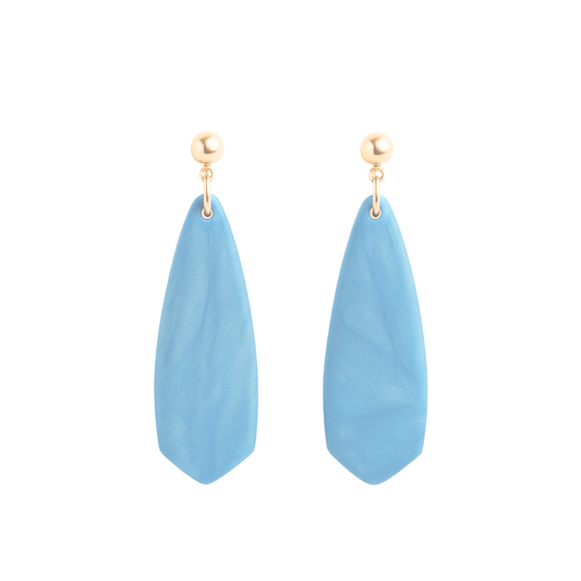 Carolina Blue Pearl Brittany Earrings