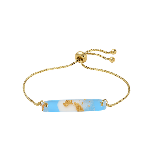 Carolina Blue Mix Caroline Adjustable Bracelet