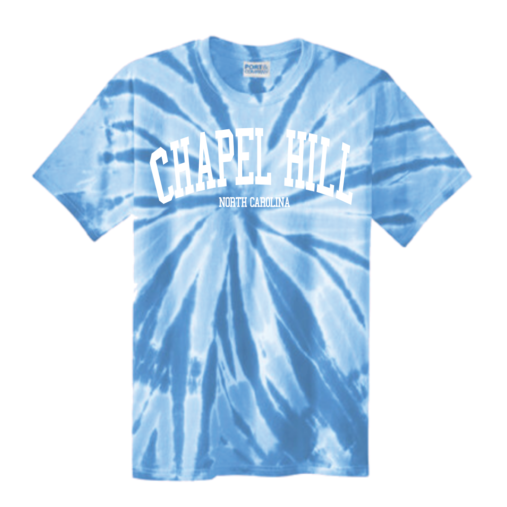 Carolina Blue Tie Dye Chapel Hill North Carolina Kid's T-Shirt