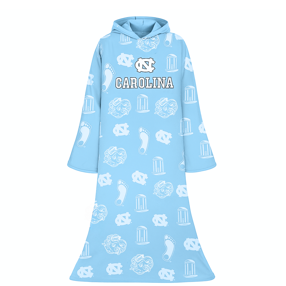 North Carolina Tar Heels Logo Snuggie