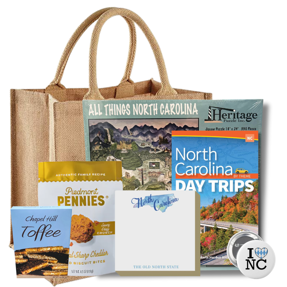 North Carolina Themed Gift Set with Tote