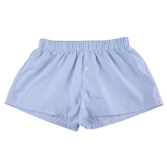 Striped Pull-On Boxer Shorts