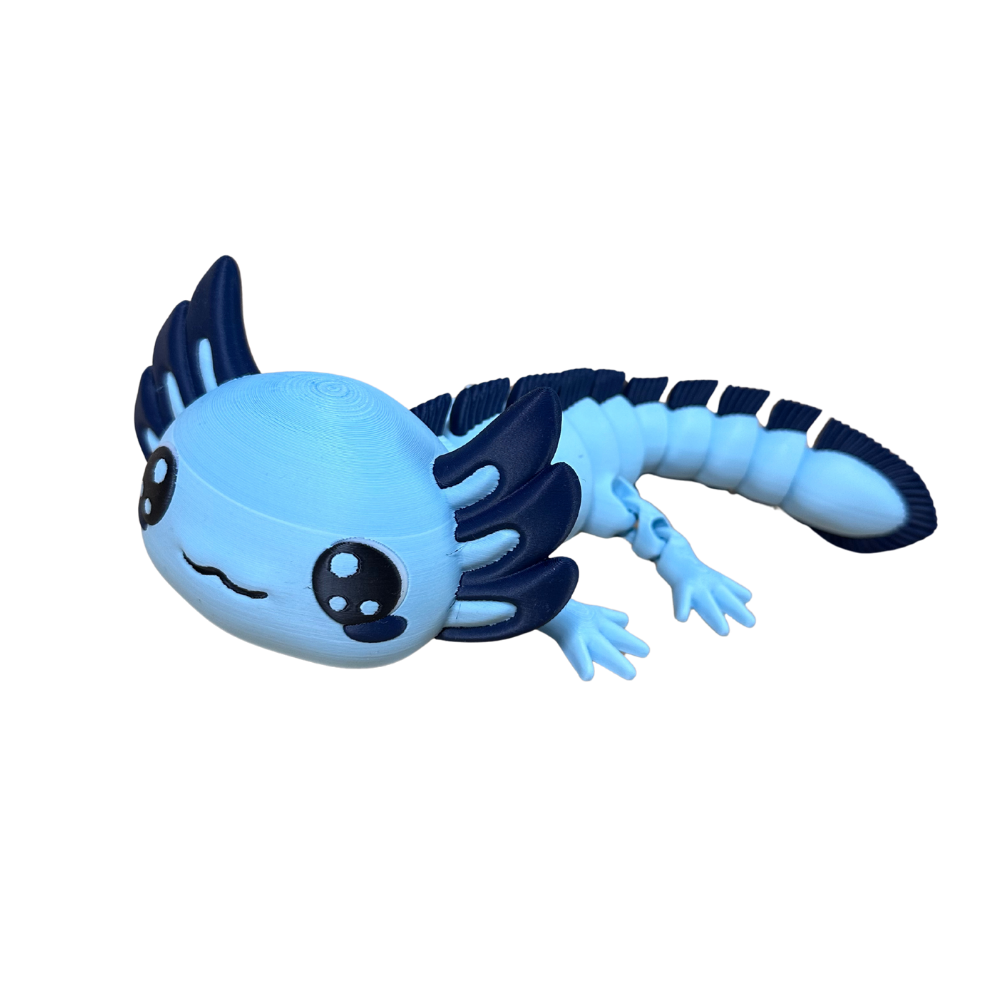 Large 3D Printed Axolotl