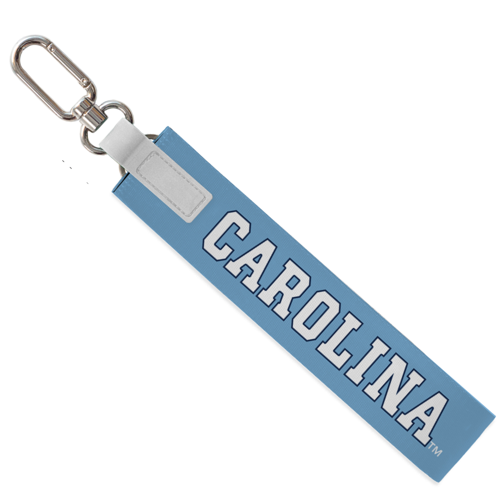 Carolina Tar Heels Oversized Strap Keychain