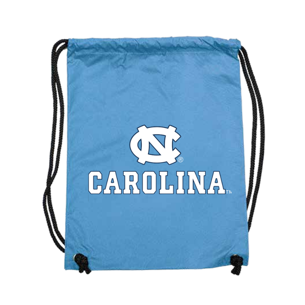 Carolina Tar Heels Blue String Back Pack