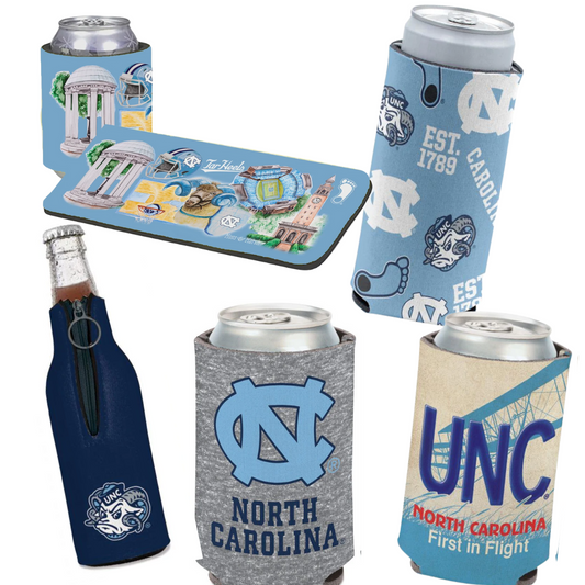 Carolina Tar Heels Can Coolers Mix Pack of 5