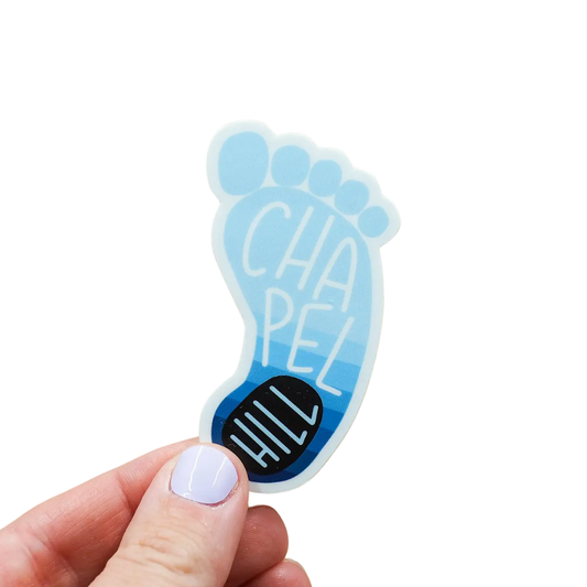 Chapel Hill Heel Sticker