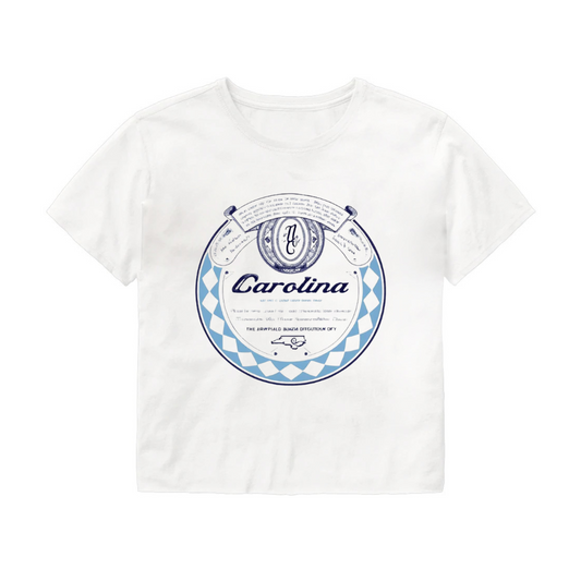 Carolina King of Sports CROPPED T-Shirt by Fan Favorite