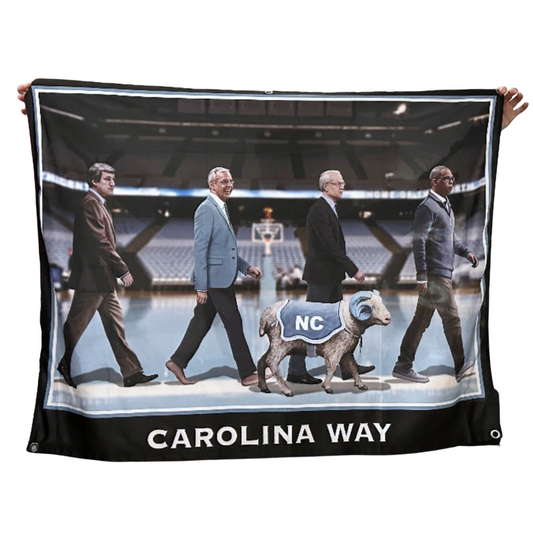 Carolina Way 4ft. Silk Banner Flag with Grommets by Fan Favorite