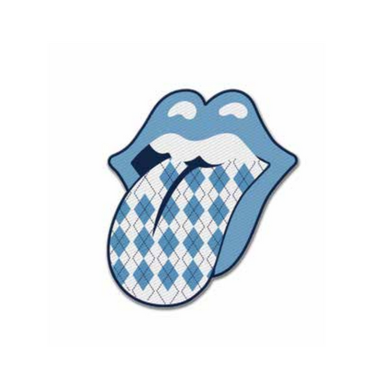 Argyle Tongue 3" Embroidered Patch with Adhesive
