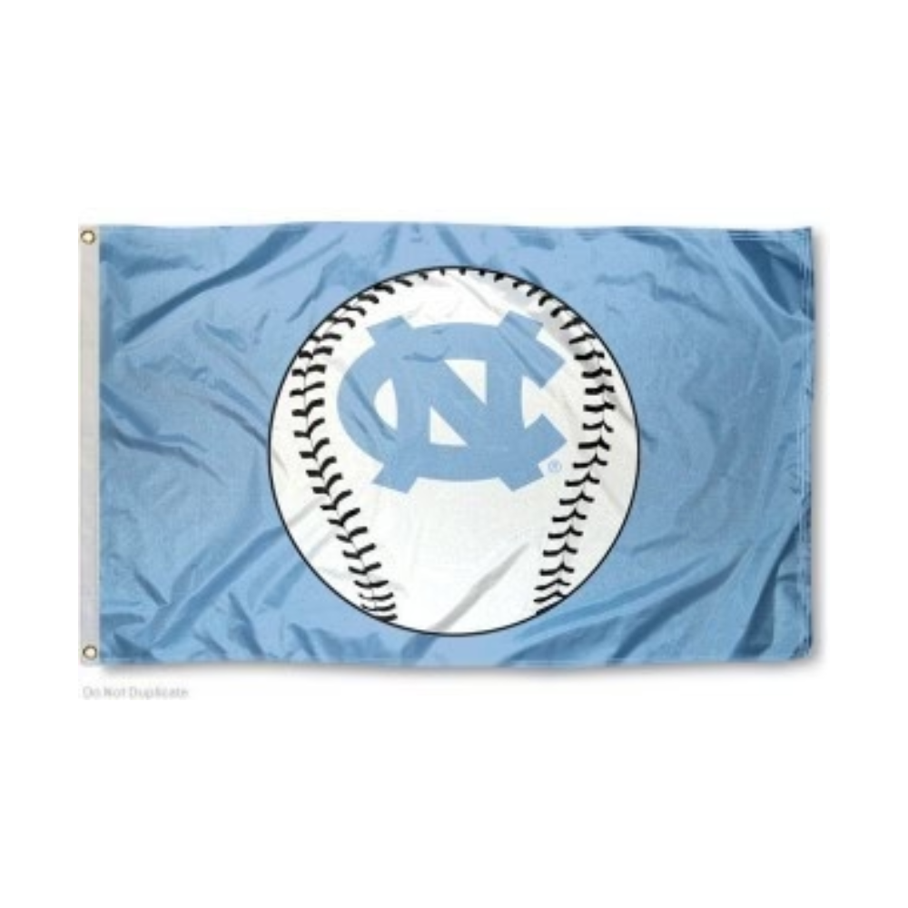 North Carolina Tar Heels Sewing Concepts UNC Baseball House Flag