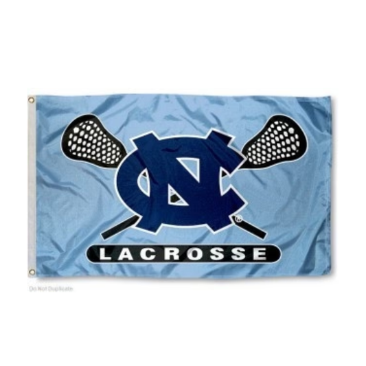 North Carolina Tar Heels Sewing Concepts UNC Lacrosse House Flag