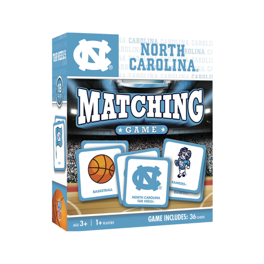 Carolina Basketball Matching Card Game