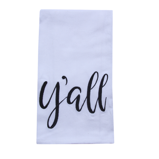 Y'all Tea Towel - Main View - Barrel Down South