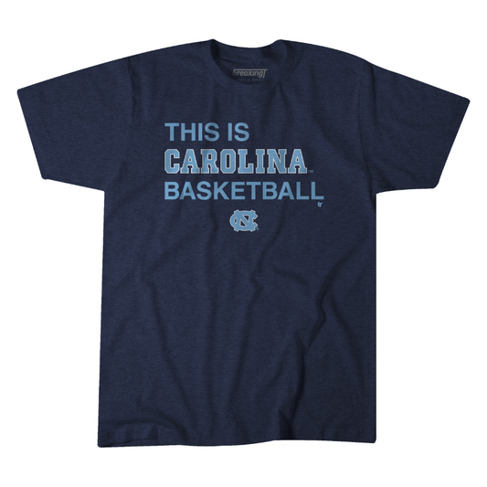 UNC This is Carolina Basketball T-Shirt by BreakingT