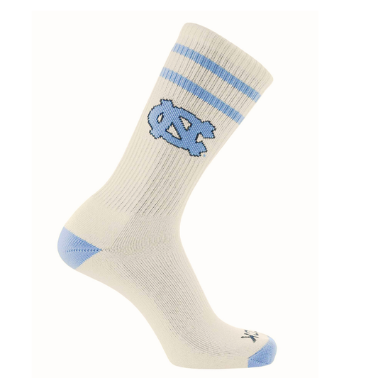 UNC Tar Heels Official Vintage Crew Socks