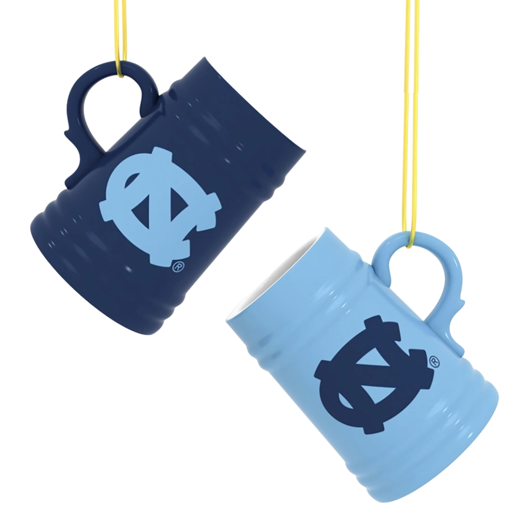 UNC Tar Heels Mini Ceramic Stein Set of 2