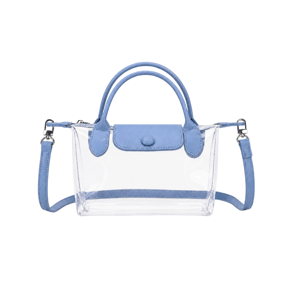 Blue Jelly Crossbody Bag