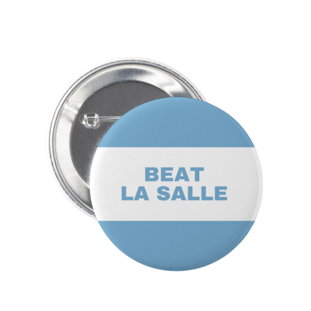 Beat La Salle Button Pin for Carolina Fans