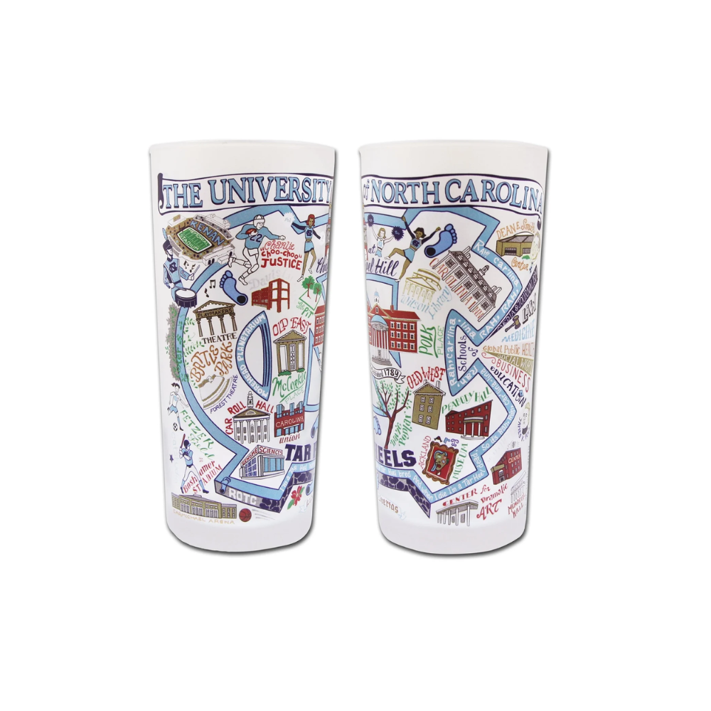 UNC Collegiate Shot Glass