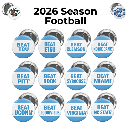 2026 Carolina Football Full Season Pin Package