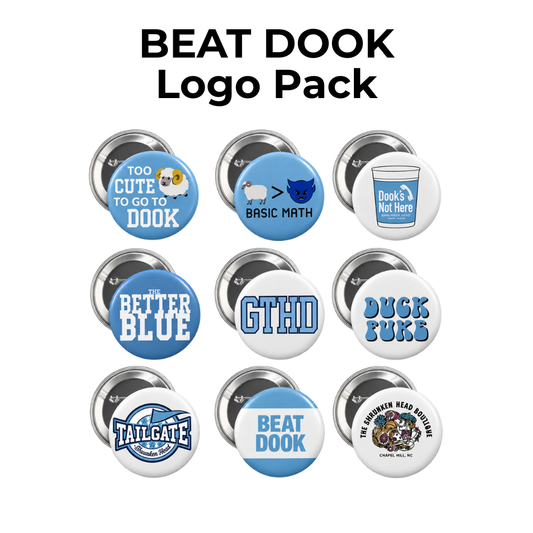 BEAT DOOK Themed Button Pin Package
