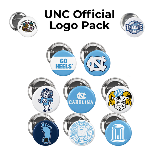 UNC Collegiate Pin Package from Tailgate