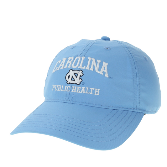 UNC Public Health Hat in Carolina Blue Dry Fit Adjustable