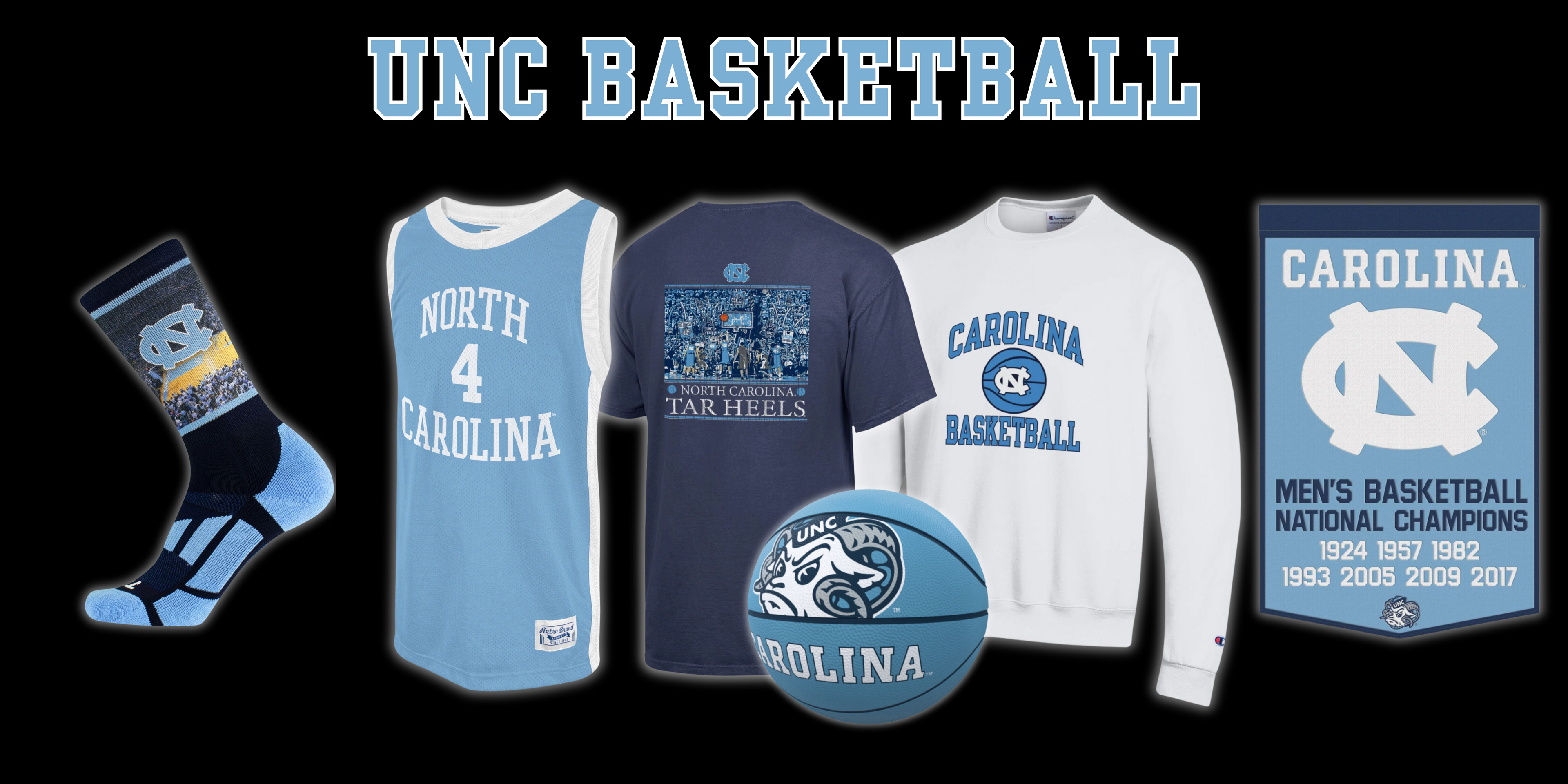 Shrunken Head North Carolina Tar Heels Sports Apparel and Fan Gear