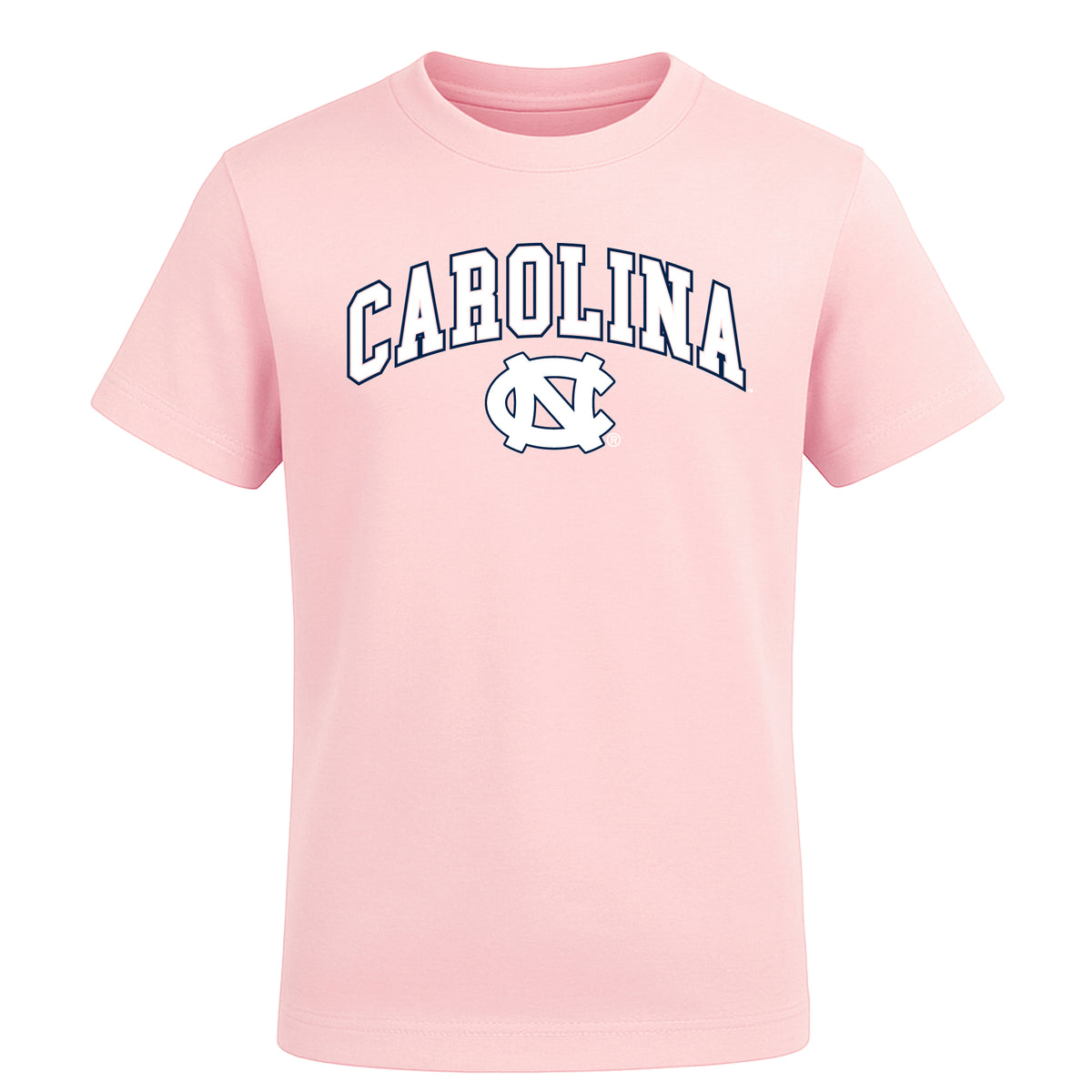 Carolina Tar Heels Toddler Pink T-Shirt by Garb