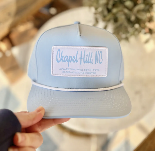 Chapel Hill, Nc Patch Hat with Rope