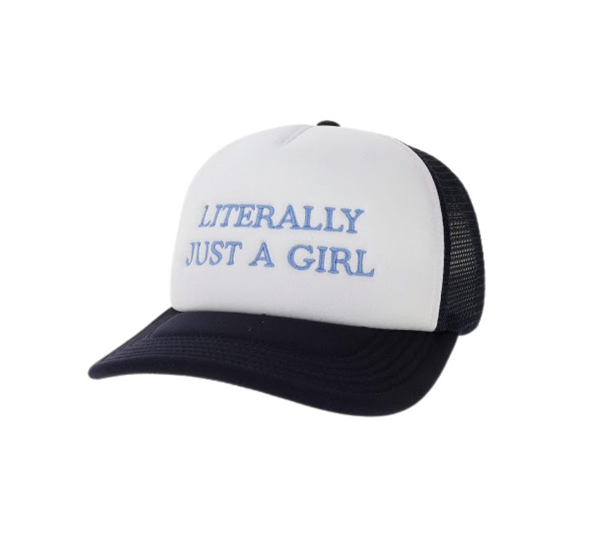 Literally Just a Girl Colorblock Hat