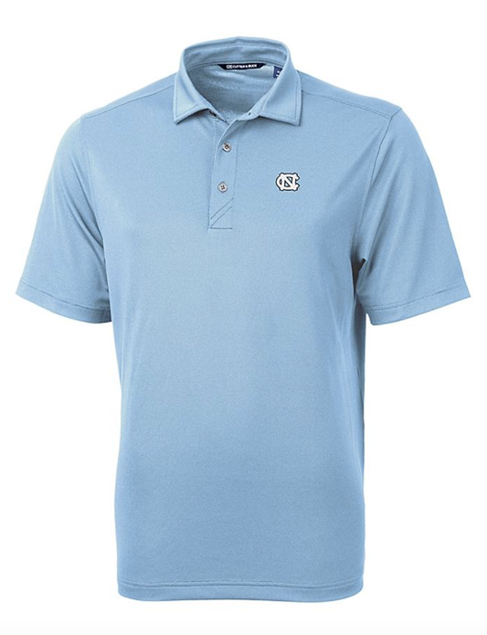 UNC Tar Heels Men's Blue Virtue Polo by Cutter and Buck