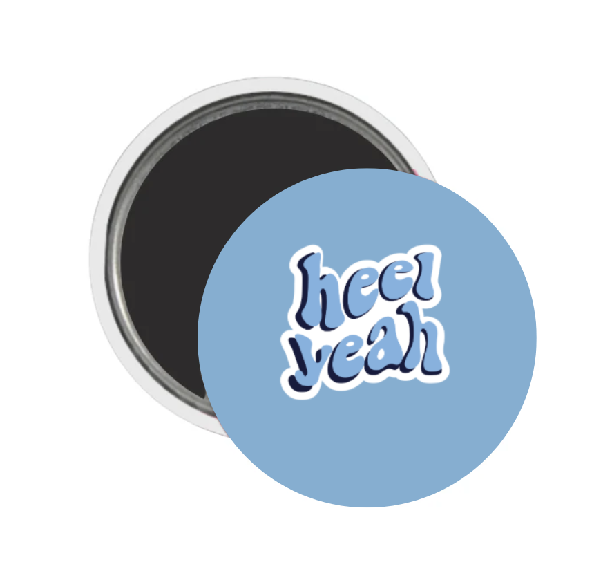 Yeah Button Heel Yeah Button Magnet 2.25 – Shrunken Head
