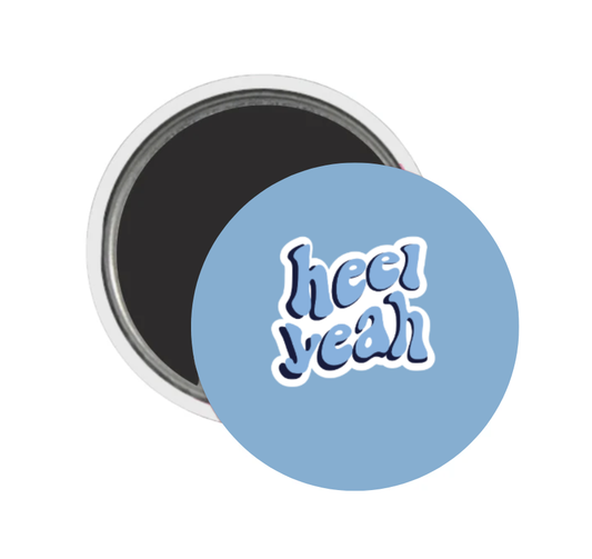 Heel Yeah Button Magnet 2.25