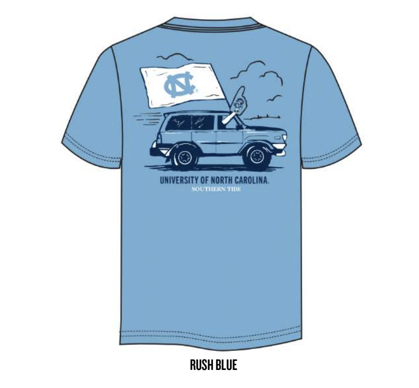 North Carolina Tar Heels Game Bound T-Shirt by Southern Tide
