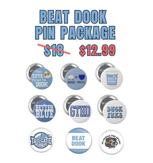 BEAT DOOK Themed Button Pin Package
