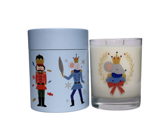 Mouse King 11oz Soy Holiday Candle | Peppermint Marshmallow