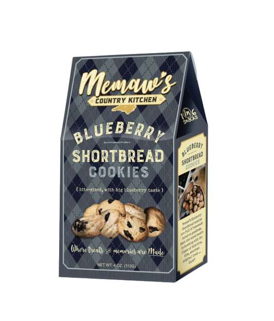 Blueberry Shortbread Cookies Memaws Country Kitchen