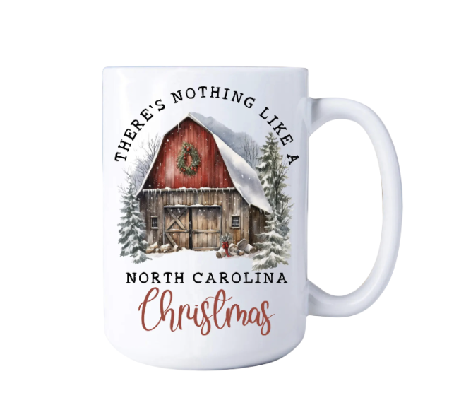 Christmas in North Carolina Coffee Mug